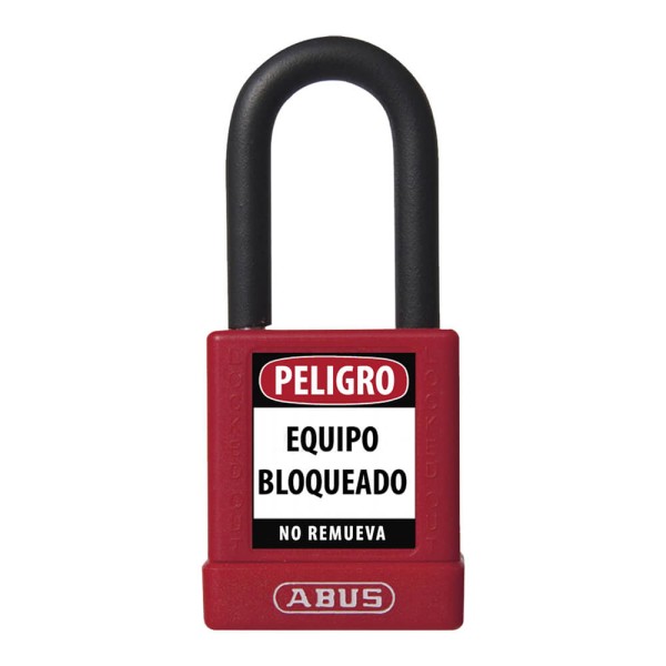 Candado ABUS 74/40 KD Rojo Dielectrico
