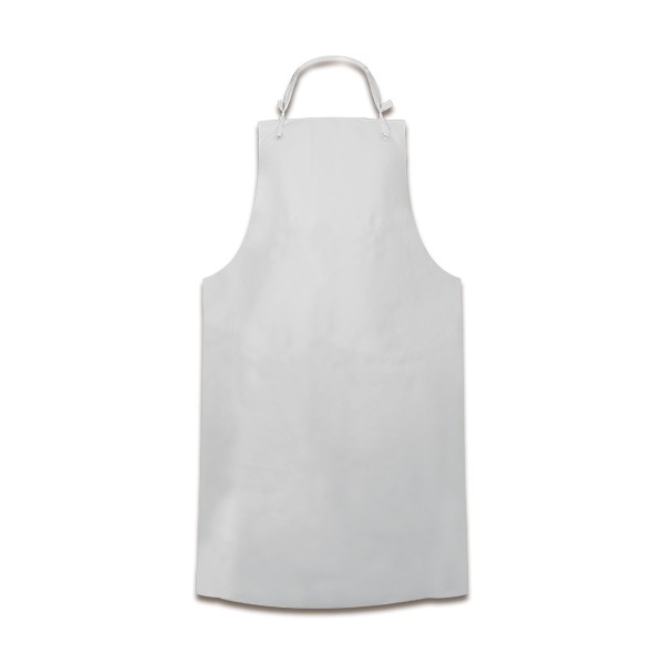 Mandil de PVC Blanco 0.20 mm