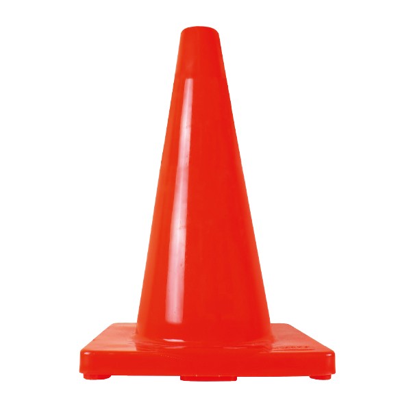 Cono PVC 45 cm Naranja sin Reflejante