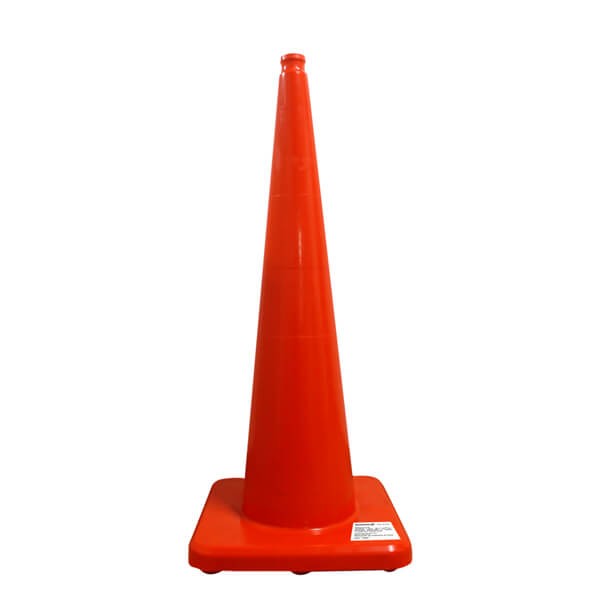 Cono PVC 91 cm Naranja sin Reflejante