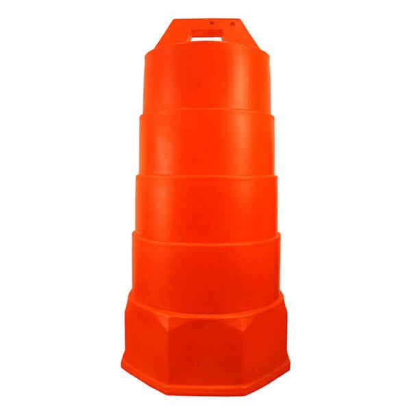 Trafitambo Naranja 100 cm sin Banda Reflejante